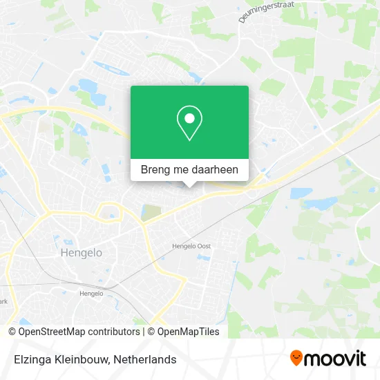 Elzinga Kleinbouw kaart