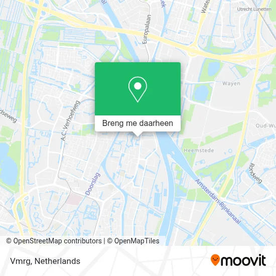 Vmrg kaart