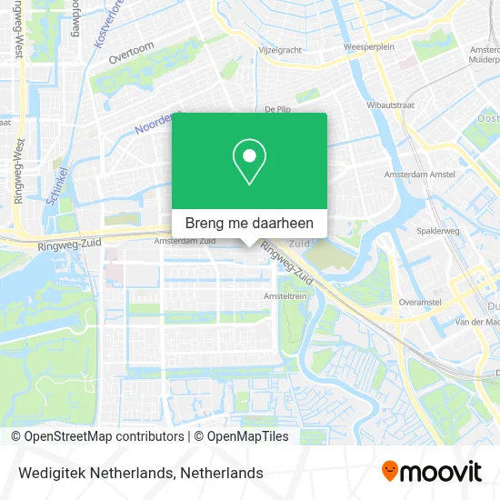 Wedigitek Netherlands kaart