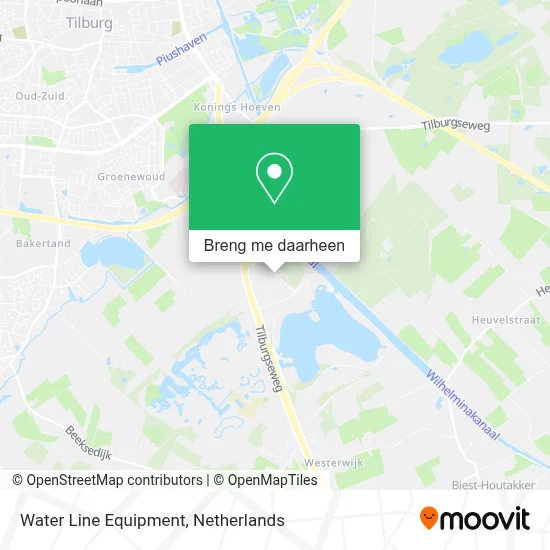 Water Line Equipment kaart