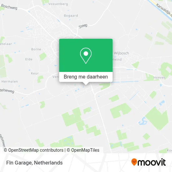 Fln Garage kaart