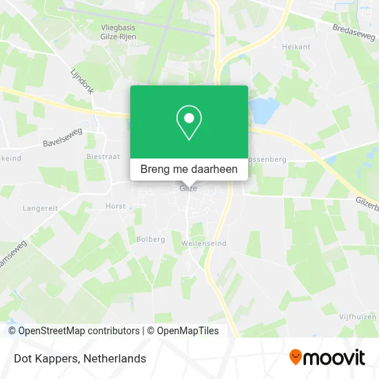 Dot Kappers kaart