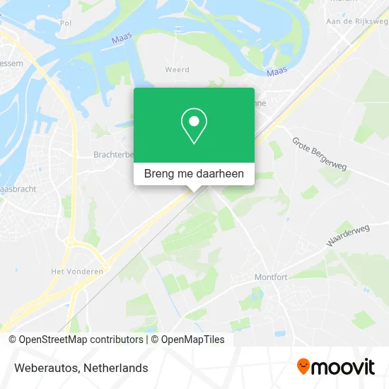 Weberautos kaart