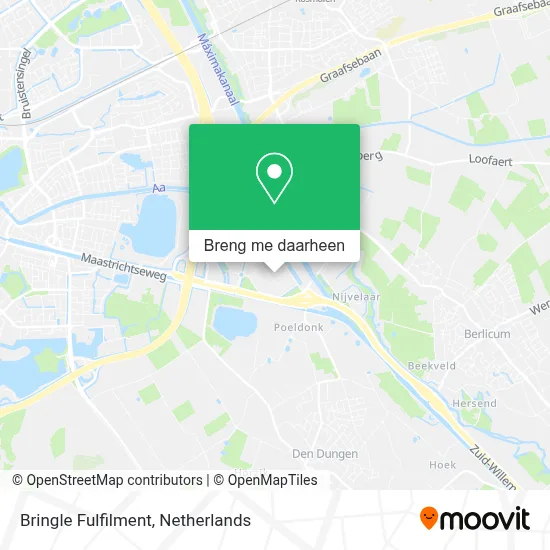Bringle Fulfilment kaart