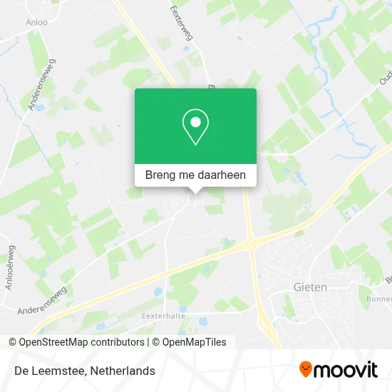 De Leemstee kaart