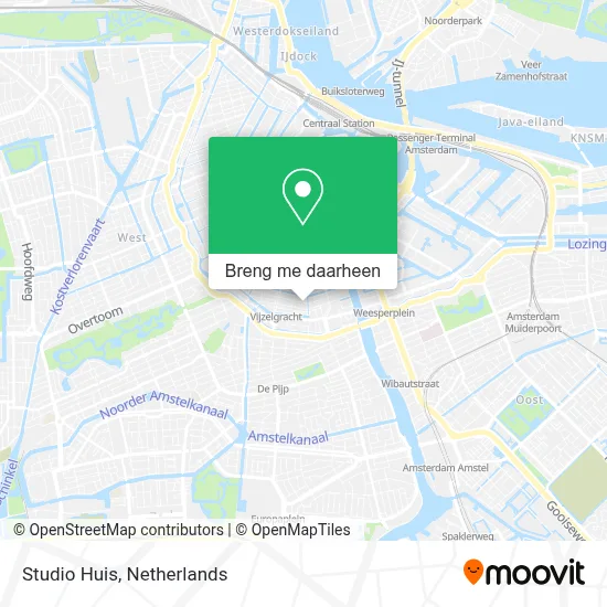 Studio Huis kaart