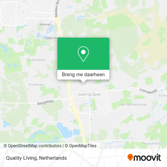 Quality Living kaart