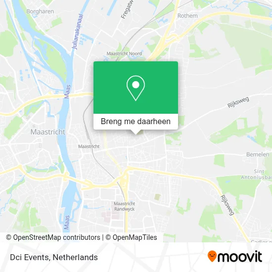 Dci Events kaart