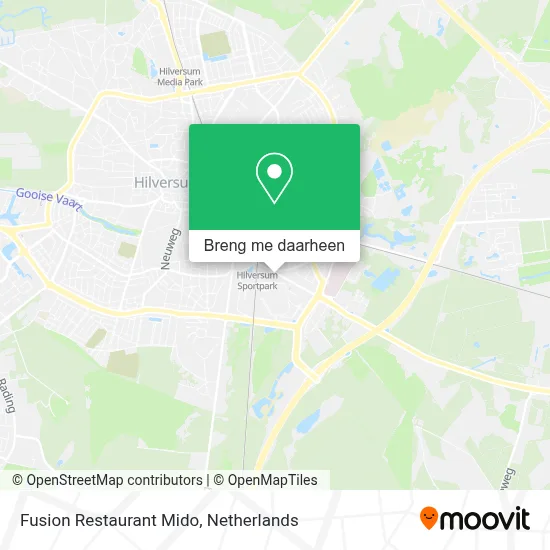 Fusion Restaurant Mido kaart