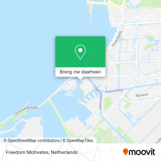 Freedom Motivates kaart