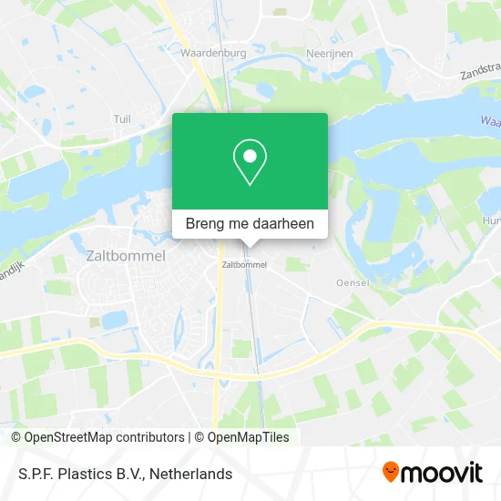 S.P.F. Plastics B.V. kaart