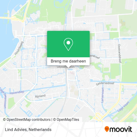 Lind Advies kaart