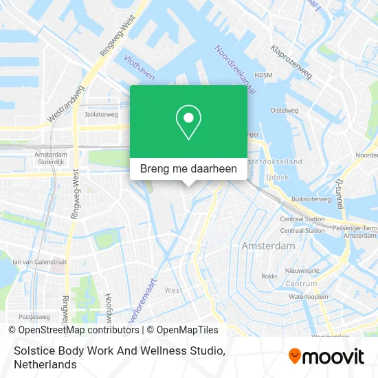 Solstice Body Work And Wellness Studio kaart