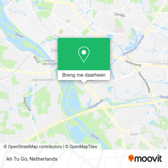 Ah To Go kaart