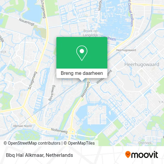 Bbq Hal Alkmaar kaart