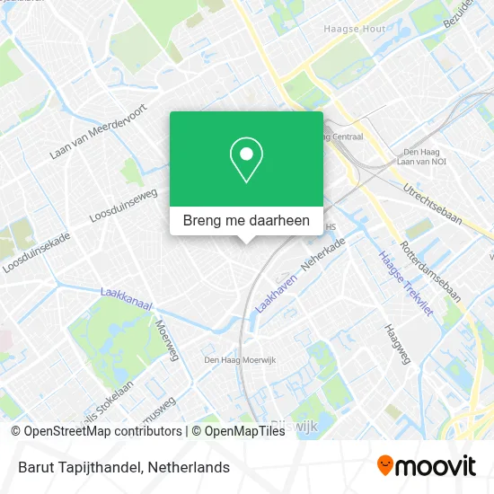 Barut Tapijthandel kaart