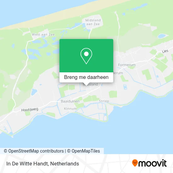 In De Witte Handt kaart
