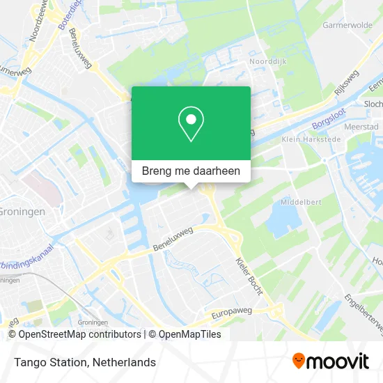 Tango Station kaart