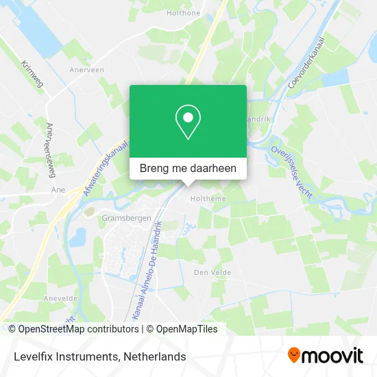 Levelfix Instruments kaart