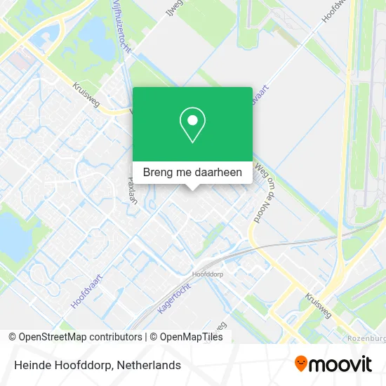 Heinde Hoofddorp kaart