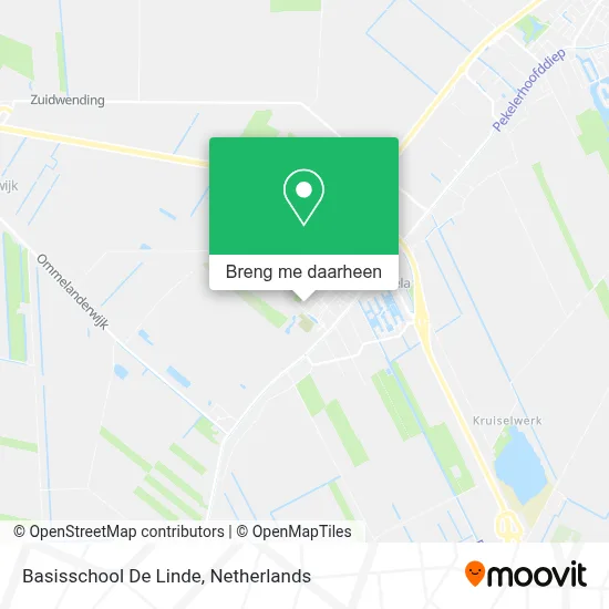 Basisschool De Linde kaart