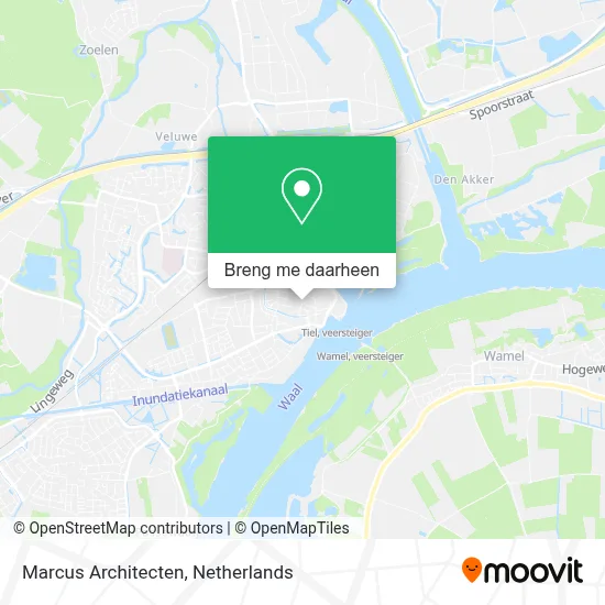 Marcus Architecten kaart