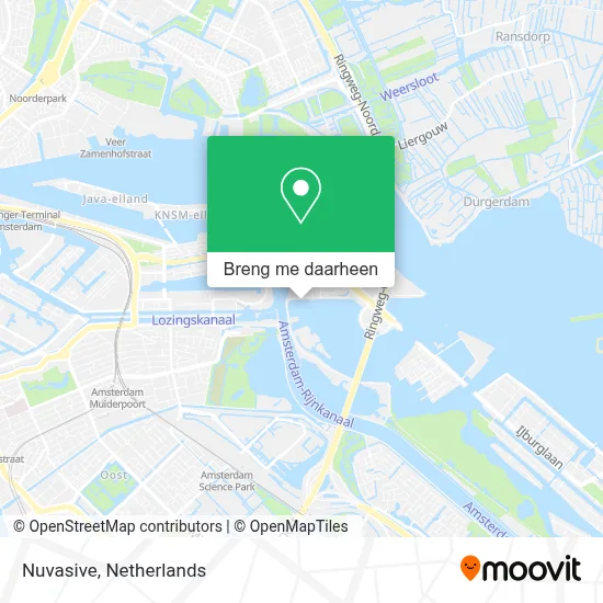 Nuvasive kaart