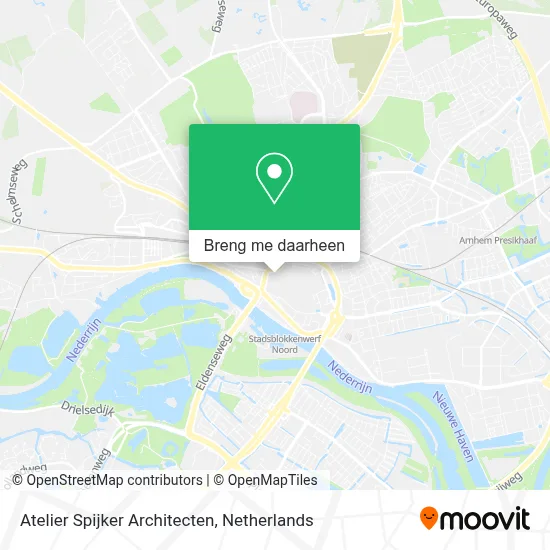Atelier Spijker Architecten kaart