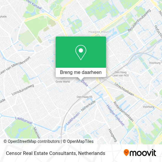 Censor Real Estate Consultants kaart