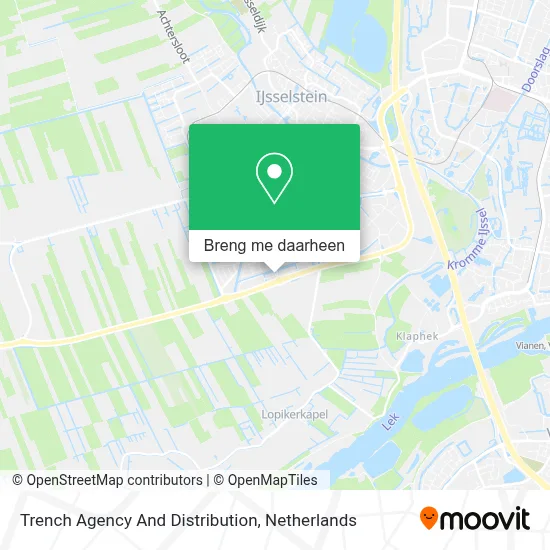 Trench Agency And Distribution kaart