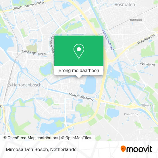 Mimosa Den Bosch kaart