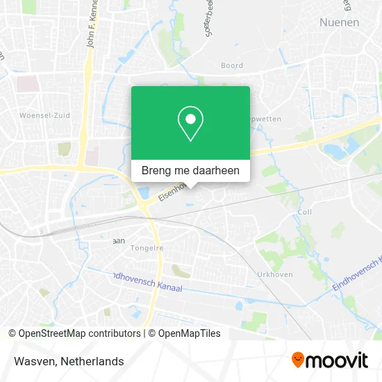 Wasven kaart