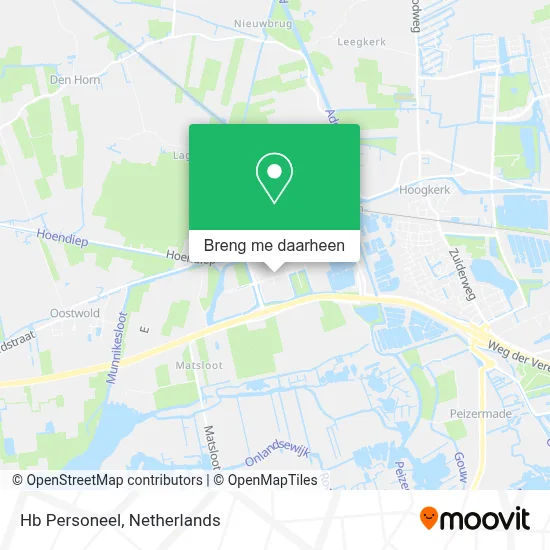 Hb Personeel kaart