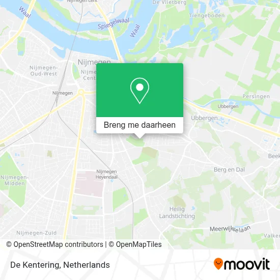 De Kentering kaart