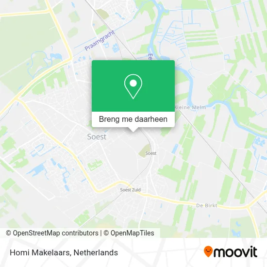 Homi Makelaars kaart