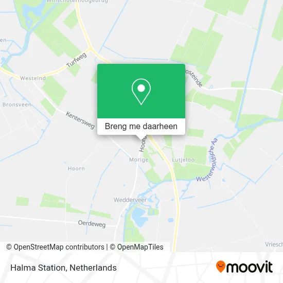 Halma Station kaart