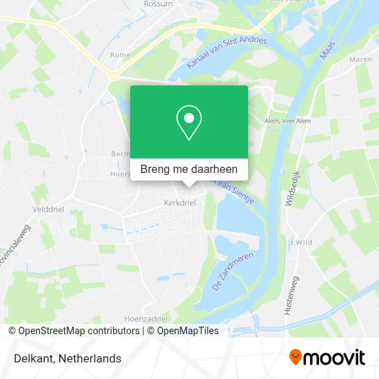 Delkant kaart