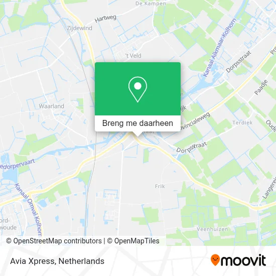 Avia Xpress kaart