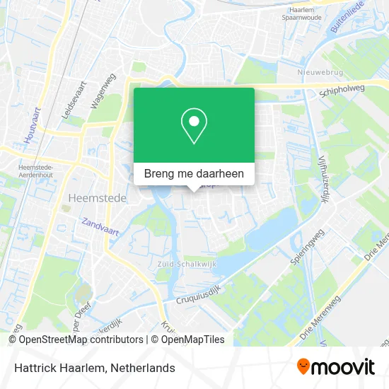 Hattrick Haarlem kaart
