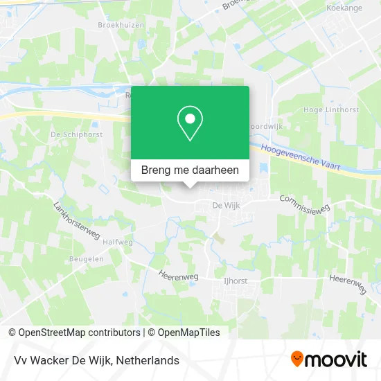 Vv Wacker De Wijk kaart
