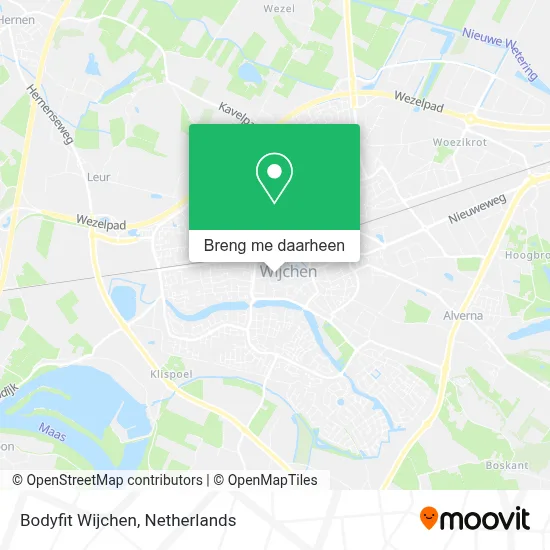 Bodyfit Wijchen kaart