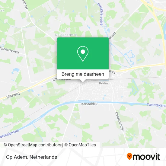 Op Adem kaart