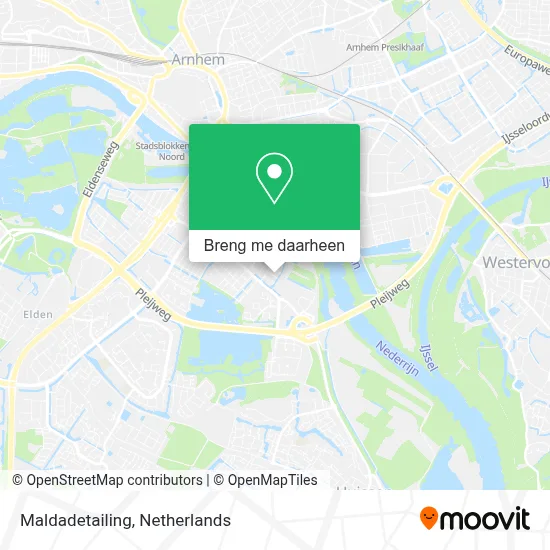 Maldadetailing kaart
