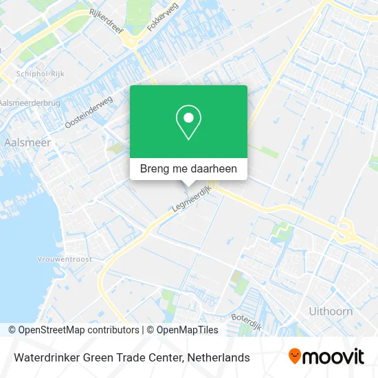 Waterdrinker Green Trade Center kaart