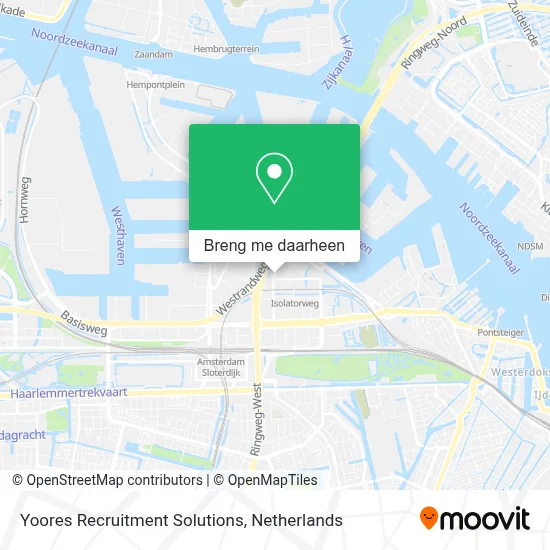 Yoores Recruitment Solutions kaart