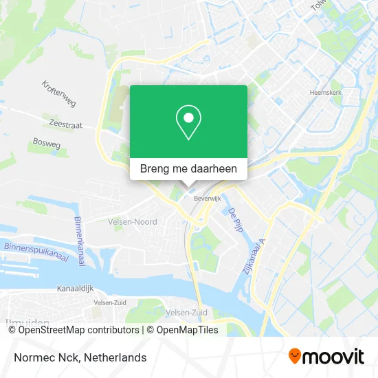 Normec Nck kaart