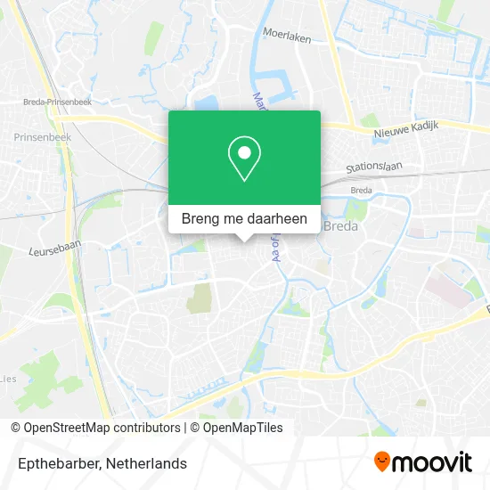 Epthebarber kaart