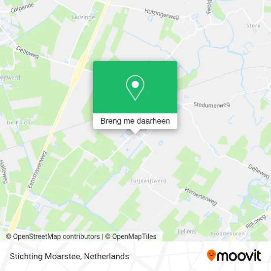 Stichting Moarstee kaart
