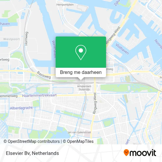Elsevier Bv kaart