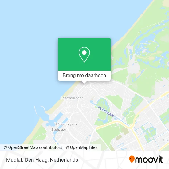 Mudlab Den Haag kaart